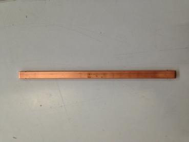 Hager ZM11C Sammelschiene, universZ, CU Kupfer 12x5mm, 1-feldrig ***RESTPOSTEN***